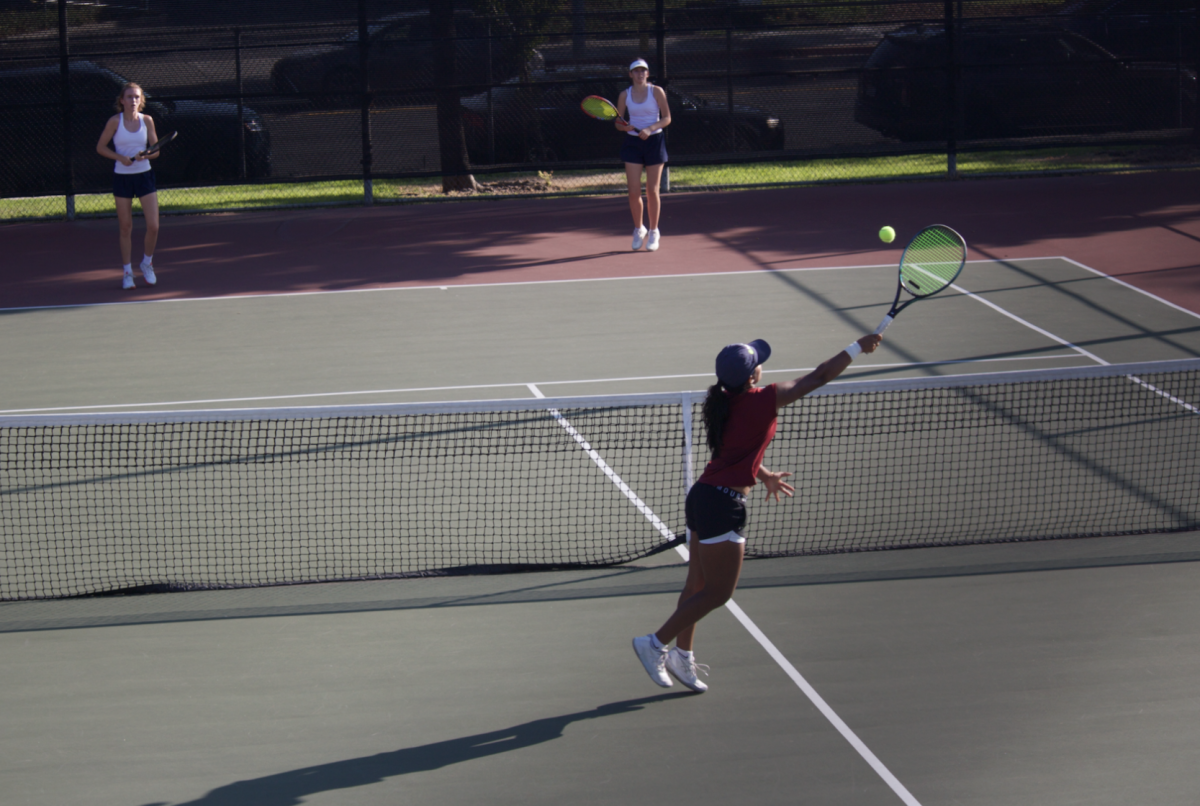 Girls Varsity Tennis Secures an Exciting Victory Against Burbank